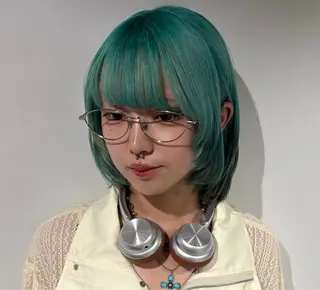 ミディアム カラー session所属・session_ yuhiのヘアスタイル