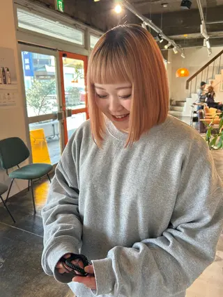 ショート 透明感カラー 暖色shihoのヘアスタイル