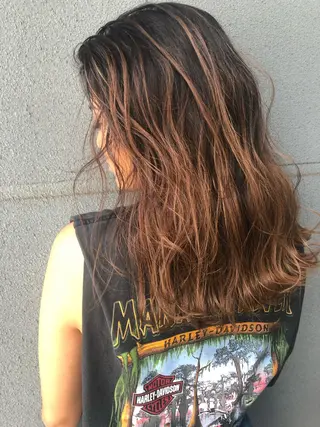 ロング カラー PALAN K-Beauty SHINJUKU所属・“ミニモ最高評価獲得 “代表"Kohei"のヘアスタイル