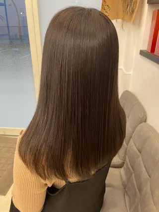 ロング カラー like みやびのヘアスタイル