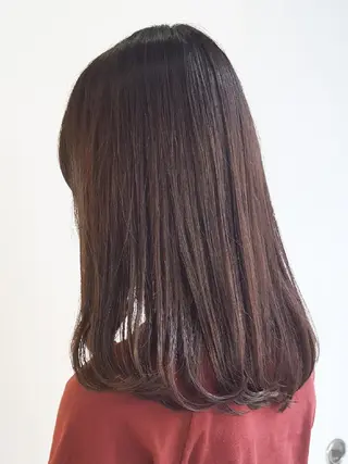 セミロング パーマ 美髪⭐︎髪質改善 井上 康司のヘアスタイル