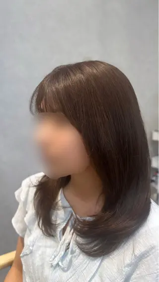 ミディアム カラー ONDO所属・韓国ヘア/梅田美容室 MEROUのヘアスタイル