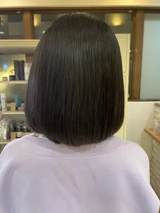 ミディアム ボブカット 佐々木 祐太のヘアスタイル