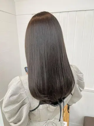 ミディアム カラー ヘアアレンジ パーマ newi grande 横浜店のヘアスタイル