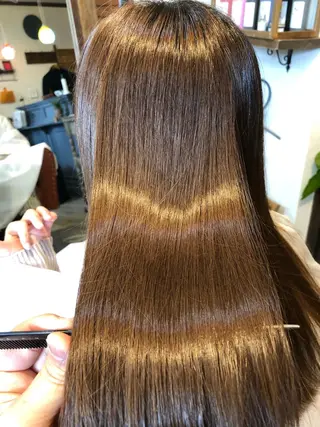 ミディアム mu-t colorのヘアスタイル