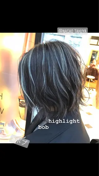 ミディアム カラー パーマ ヘアアレンジ メンズ キッズ ネイル マツエク・マツパ uno pulir所属・トップスタイリスト 永尾拓也のヘアスタイル