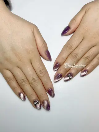 ネイル ongles chic24時間営業のネイルデザイン