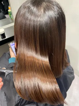 ミディアム カラー 銀座/韓国ヘア🤍 レイヤーAYUMIのヘアスタイル