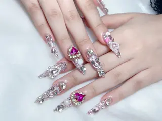 ネイル M🌷nail 長さだし専門店のネイルデザイン