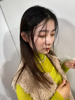 ロング カラー パーマ 🌷山田 有友名🌷のヘアスタイル