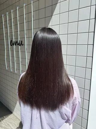 ロング ちょめ/八王子 ZEST emuのヘアスタイル