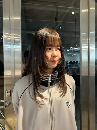 ロング Luccica PARIS所属・佐川 舞斗のヘアスタイル