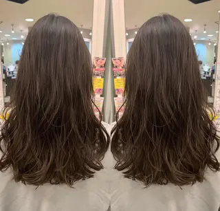 ロング パーマ box mico. mutsumiのヘアスタイル