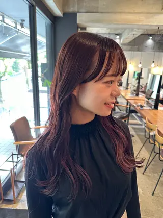 ロング 寺本 奈央のヘアスタイル