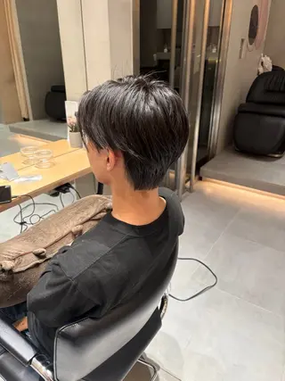 メンズ Rino🎀/盛れる 顔周りカット🪽✩のヘアスタイル