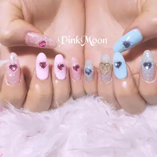 ネイル PinkMoon Nozomiのネイルデザイン