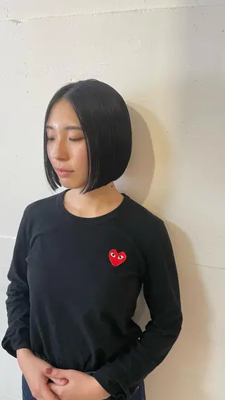 ショート e’s所属・honoka/bob /縮毛矯正/髪質改善のヘアスタイル