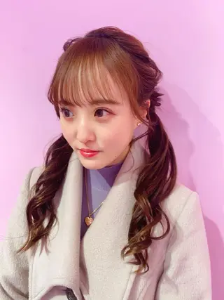 ロング ヘアアレンジ KURIA*⋆ஐ ブリーチ/韓国ヘアのヘアスタイル