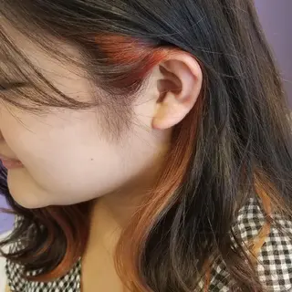 ミディアム カラー Hair&Spa Fleur CHERE所属・HISANAGA YUKAのヘアスタイル