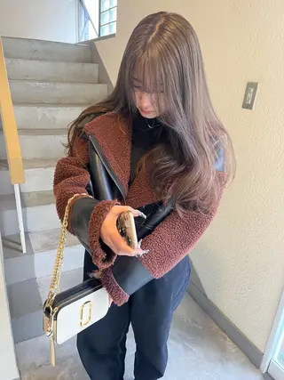 ロング SIKI yuuna レイヤーカット🪽のヘアスタイル