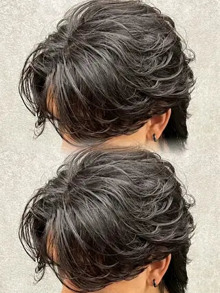 カラー パーマ メンズ 札幌メンズ指名No. 1光👑👑のヘアスタイル