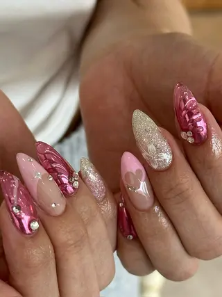 ネイル nail salon LIFE2nd所属・LIFE Yuhiのネイルデザイン