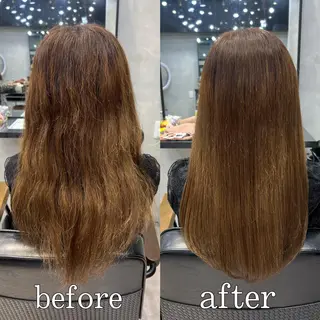 セミロング カラー ヘアアレンジ ar+ ❤︎ maiのヘアスタイル