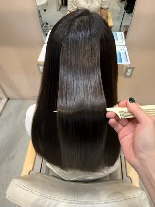 セミロング 原田 大希のヘアスタイル