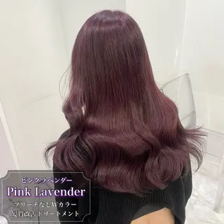 ロング カラー 透けるやわらか艶髪♡ ナチュラルストレートのヘアスタイル