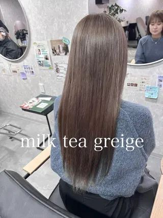 ロング 横田 ひかるのヘアスタイル