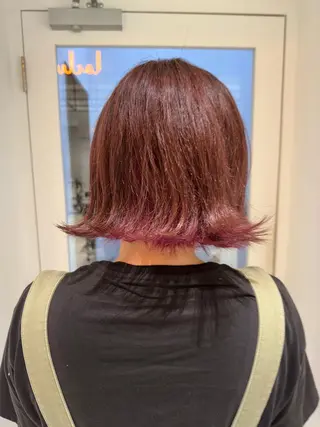 ショート カラー MAO SHIRATOのヘアスタイル