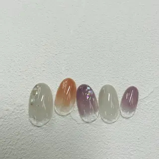 ネイル ⭐︎休業中の練習⭐︎ JNA認定講師髙橋のネイルデザイン