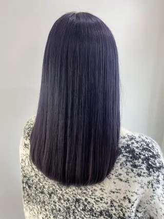 ミディアム aoi ♡グレージュ ・ベージュカラーのヘアスタイル