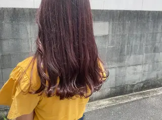 セミロング カラー 柔らかカラー🥛 mayucoのヘアスタイル
