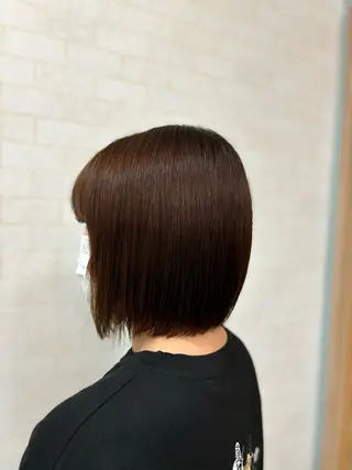 ショート カラー 中尾 文架のヘアスタイル