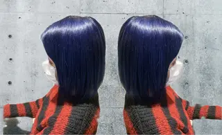 ミディアム カラー 韓国🇰🇷 ✂︎hair 内田愛のヘアスタイル