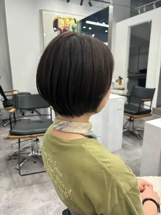 ショート カラー パーマ ヘアアレンジ レイヤー/メンズ🥑 マエダアズミ🥑のヘアスタイル