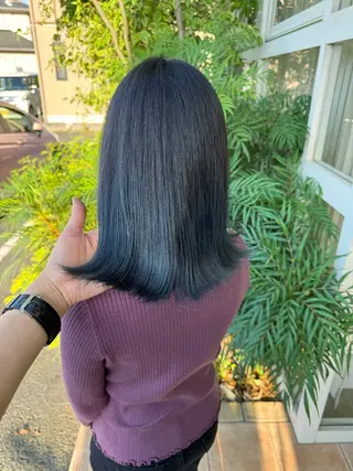 ミディアム サブリナシュシュ所属・朝倉 海斗のヘアスタイル