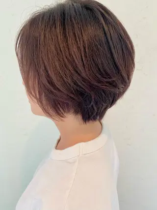 ショート カラー The book hand salon所属・伊藤 さやかのヘアスタイル