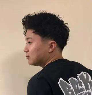 ショート メンズ Bernie boyのヘアスタイル