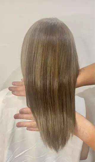 ロング 髪質改善 jewel box~私のトリートメント~東梅田店所属・💎髪質改善専門 jewel boxのヘアスタイル