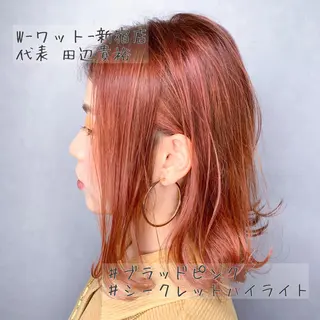 ミディアム カラー パーマ ヘアアレンジ メンズ キッズ ネイル マツエク・マツパ 🫧代表/新宿駅近/ 限定価格🫧田辺貴裕のヘアスタイル