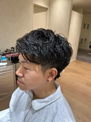 パーマ メンズ 髪質改善・艶カラー 加茂瑞希のヘアスタイル