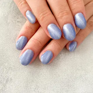 ネイル ゴテゴテ💙ワンホン リオナのネイルデザイン