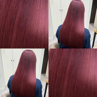 ロング カラー ブリーチなしWカラー 🎀韓国ヘア/amiのヘアスタイル