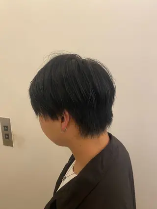 カラー メンズ 髪質改善＆トリートメント over hair所沢店所属・韓国風/レイヤー/ 𝑵𝒂𝒏𝒂🩶のヘアスタイル