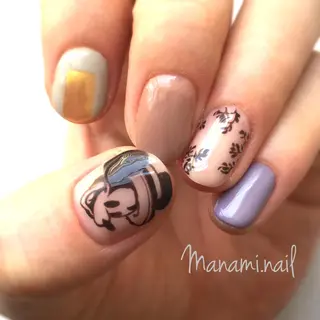 ネイル Loom所属・hrd manamiのネイルデザイン