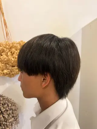 ショート 【本陣】カット モデル/朝岡 慧のヘアスタイル