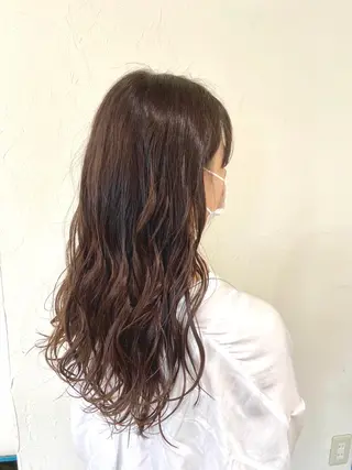 ロング カラー アメリラブヘアー 土屋 洋平のヘアスタイル