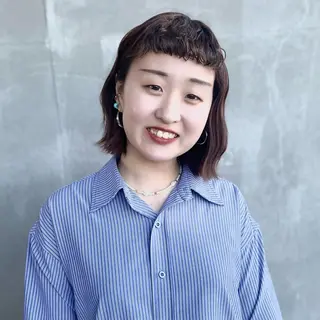 ミディアム ちほ /ボブスタイルのヘアスタイル